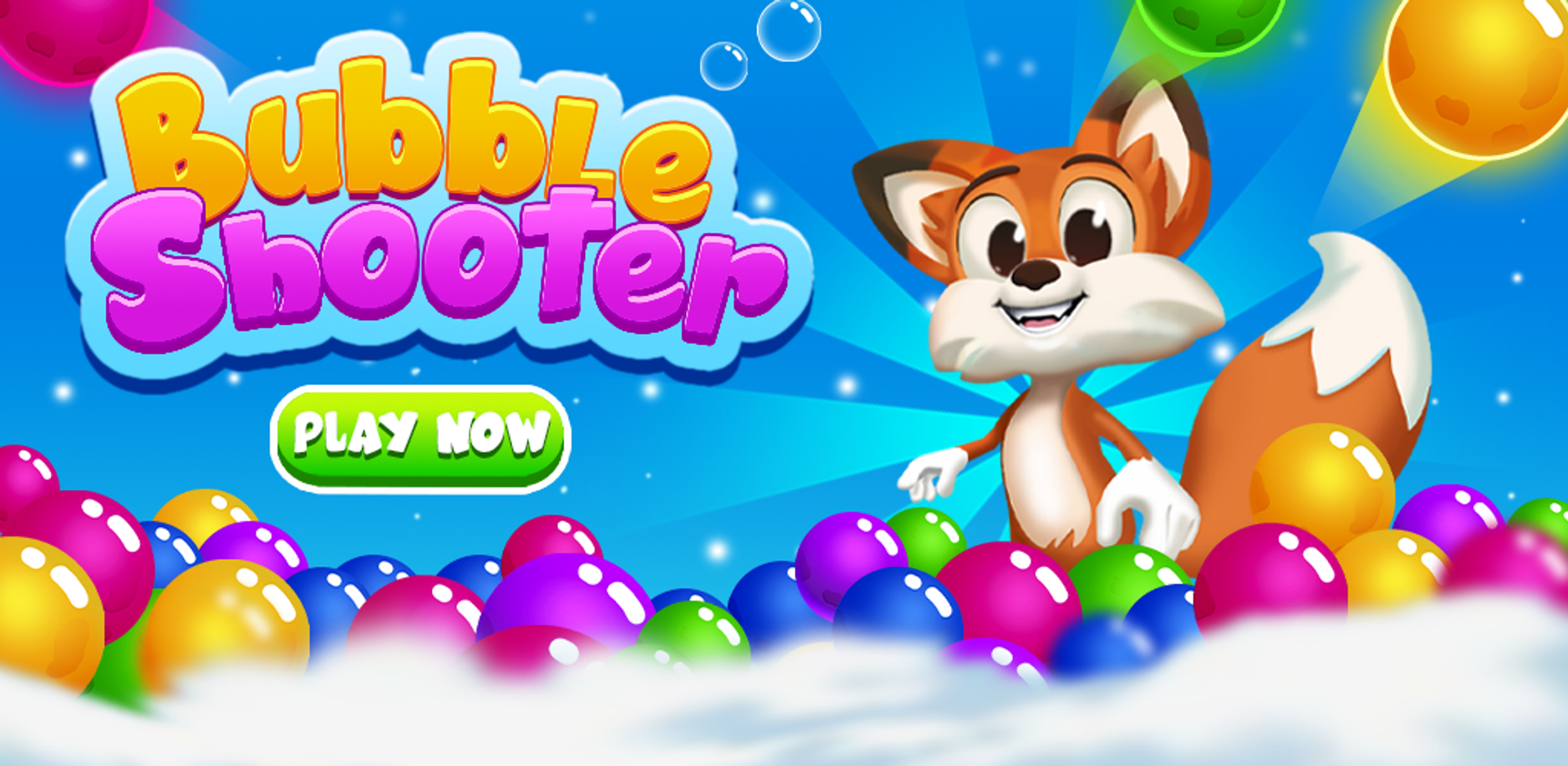 Bubble Shooter: Fox Egg Shoot