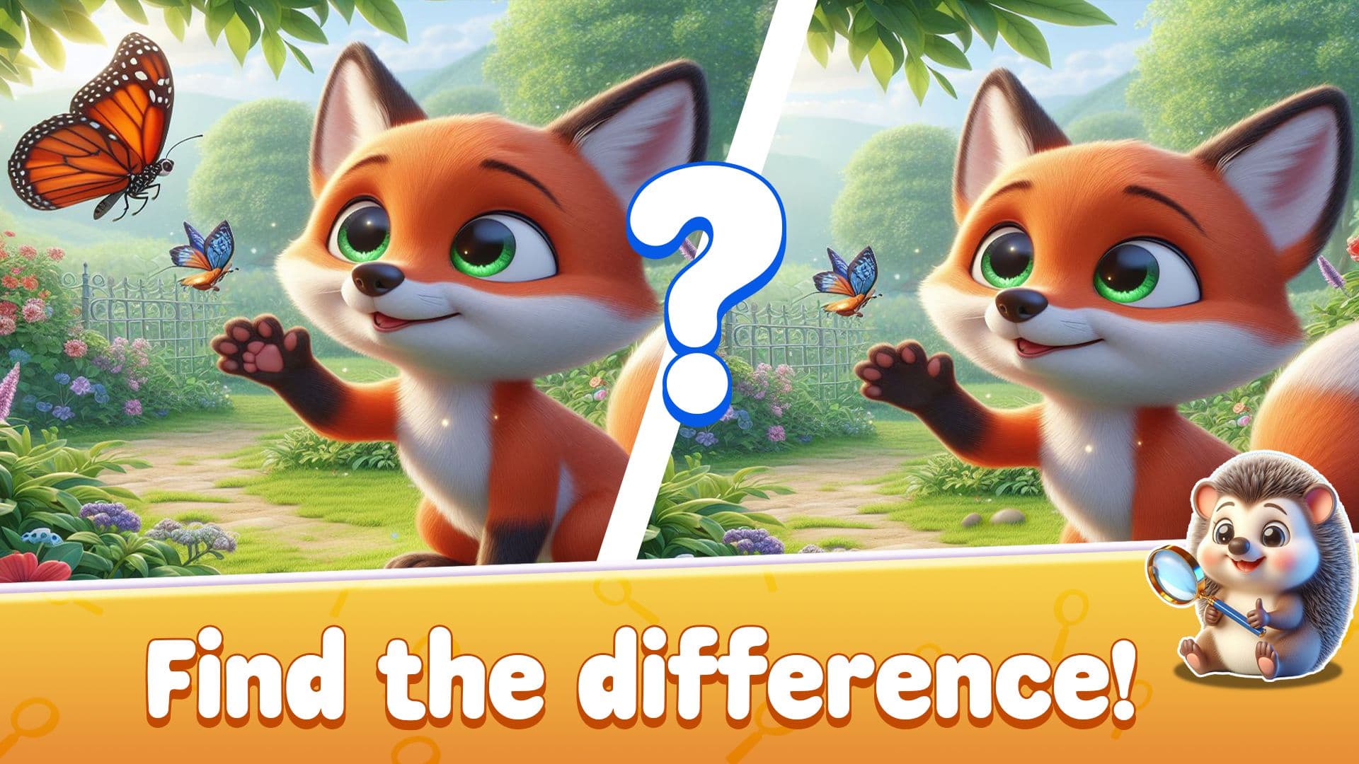 Find Differences: Spot the fun feature
