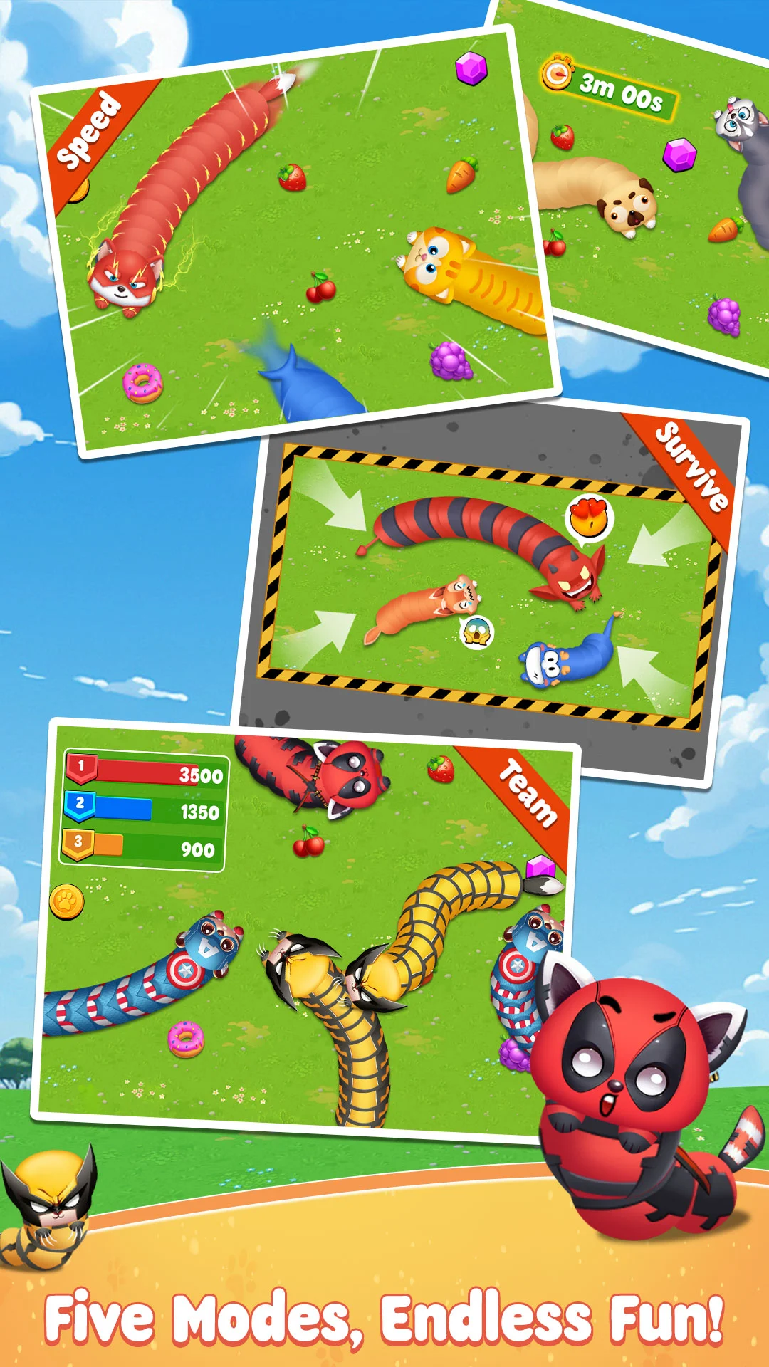 Snake Survival: IO Game screenshot 2